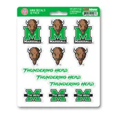 Fan Mats Marshall Thundering Herd 12 Count Mini Decal Sticker Pack