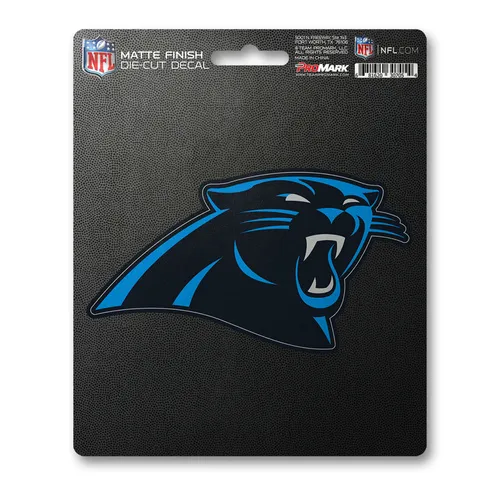 Fan Mats Carolina Panthers Matte Decal Sticker