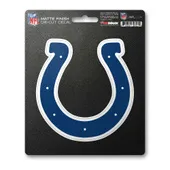 Fan Mats Indianapolis Colts Matte Decal Sticker