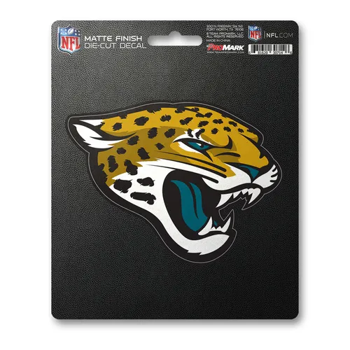 Fan Mats Jacksonville Jaguars Matte Decal Sticker