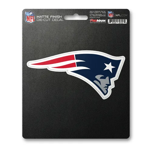 Fan Mats New England Patriots Matte Decal Sticker