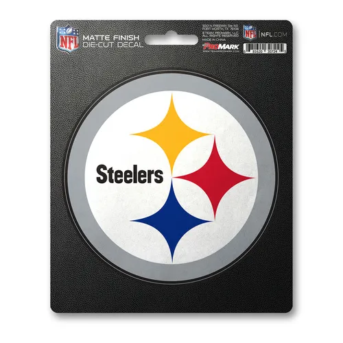 Fan Mats Pittsburgh Steelers Matte Decal Sticker