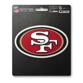 Fan Mats San Francisco 49Ers Matte Decal Sticker