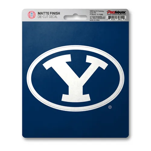 Fan Mats Byu Cougars Matte Decal Sticker