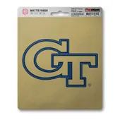 Fan Mats Georgia Tech Yellow Jackets Matte Decal Sticker