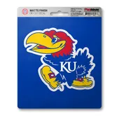 Fan Mats Kansas Jayhawks Matte Decal Sticker