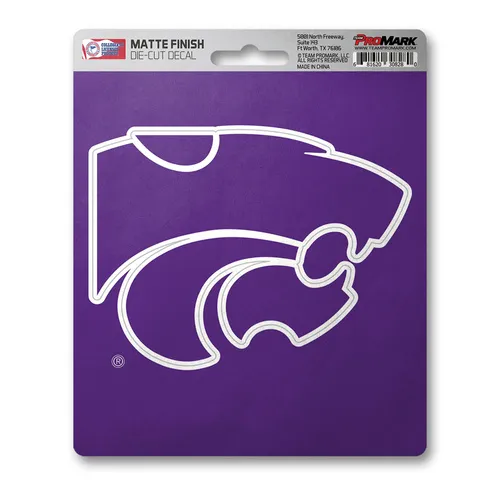 Fan Mats Kansas State Wildcats Matte Decal Sticker