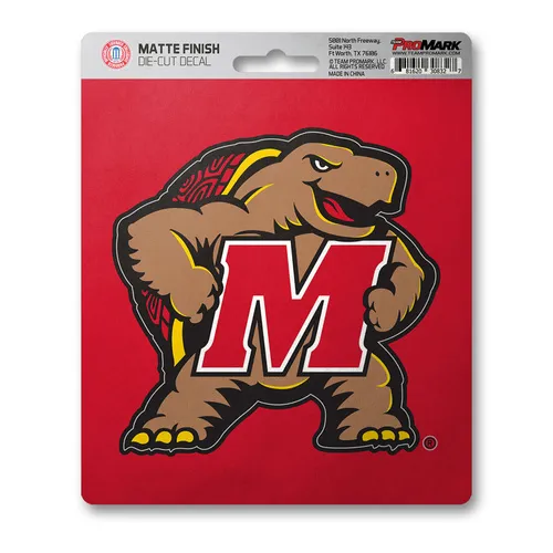 Fan Mats Maryland Terrapins Matte Decal Sticker