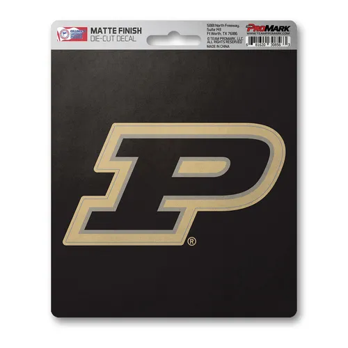 Fan Mats Purdue Boilermakers Matte Decal Sticker