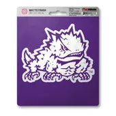 Fan Mats Tcu Horned Frogs Matte Decal Sticker