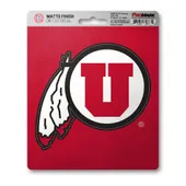 Fan Mats Utah Utes Matte Decal Sticker