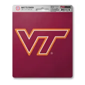 Fan Mats Virginia Tech Hokies Matte Decal Sticker