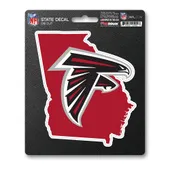 Fan Mats Atlanta Falcons Team State Shape Decal Sticker