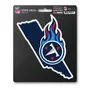 Fan Mats Tennessee Titans Team State Shape Decal Sticker