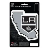 Fan Mats Los Angeles Kings Team State Shape Decal Sticker