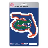 Fan Mats Florida Gators Team State Shape Decal Sticker