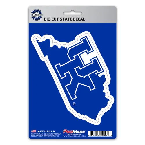 Fan Mats Kentucky Wildcats Team State Shape Decal Sticker