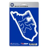 Fan Mats Kentucky Wildcats Team State Shape Decal Sticker