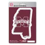 Fan Mats Mississippi State Bulldogs Team State Shape Decal Sticker