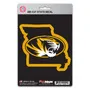 Fan Mats Missouri Tigers Team State Shape Decal Sticker