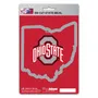 Fan Mats Ohio State Buckeyes Team State Shape Decal Sticker
