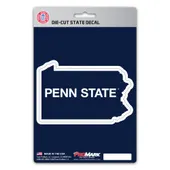 Fan Mats Penn State Nittany Lions Team State Shape Decal Sticker