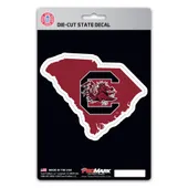 Fan Mats South Carolina Gamecocks Team State Shape Decal Sticker