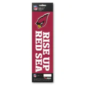 Fan Mats Arizona Cardinals 2 Piece Team Slogan Decal Sticker Set