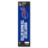 Fan Mats Buffalo Bills 2 Piece Team Slogan Decal Sticker Set