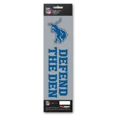 Fan Mats Detroit Lions 2 Piece Team Slogan Decal Sticker Set