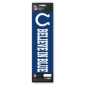 Fan Mats Indianapolis Colts 2 Piece Team Slogan Decal Sticker Set