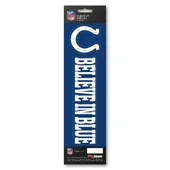 Fan Mats Indianapolis Colts 2 Piece Team Slogan Decal Sticker Set