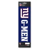 Fan Mats New York Giants 2 Piece Team Slogan Decal Sticker Set