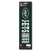 Fan Mats New York Jets 2 Piece Team Slogan Decal Sticker Set