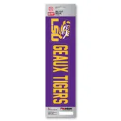 Fan Mats Lsu Tigers 2 Piece Team Slogan Decal Sticker Set