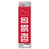 Fan Mats Nebraska Cornhuskers 2 Piece Team Slogan Decal Sticker Set