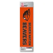 Fan Mats Oregon State Beavers 2 Piece Team Slogan Decal Sticker Set