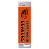 Fan Mats Oregon State Beavers 2 Piece Team Slogan Decal Sticker Set