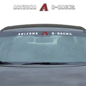 Fan Mats Arizona Diamondbacks Sun Stripe Windshield Decal 3.25 In. X 34 In.