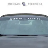 Fan Mats Colorado Rockies Sun Stripe Windshield Decal 3.25 In. X 34 In.