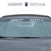 Fan Mats Kansas City Royals Sun Stripe Windshield Decal 3.25 In. X 34 In.