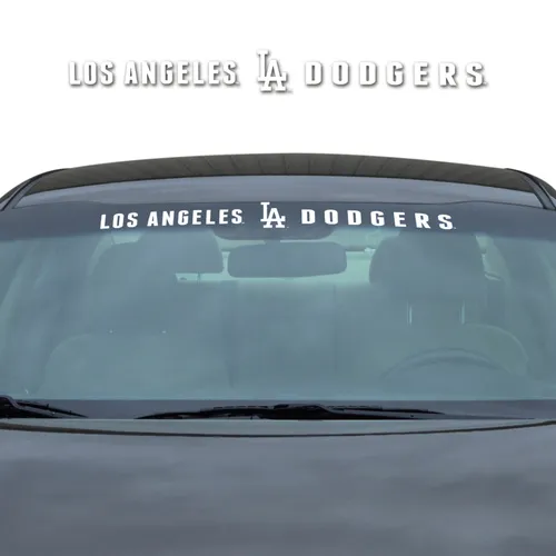 Fan Mats Los Angeles Dodgers Sun Stripe Windshield Decal 3.25 In. X 34 In.