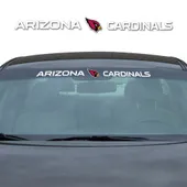 Fan Mats Arizona Cardinals Sun Stripe Windshield Decal 3.25 In. X 34 In.