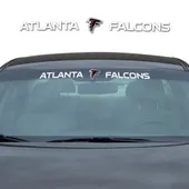 Fan Mats Atlanta Falcons Sun Stripe Windshield Decal 3.25 In. X 34 In.