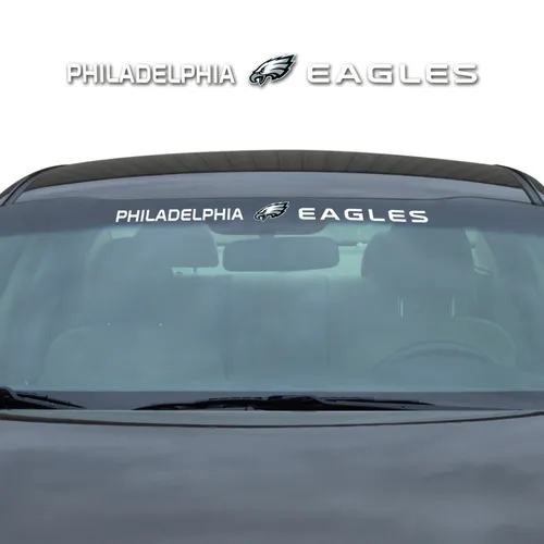 Fan Mats Philadelphia Eagles Sun Stripe Windshield Decal 3.25 In. X 34 In.