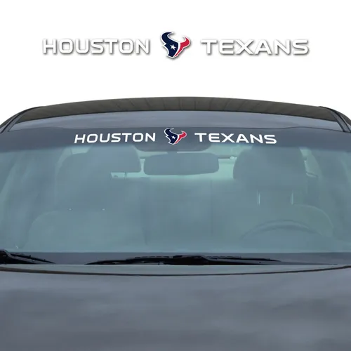 Fan Mats Houston Texans Sun Stripe Windshield Decal 3.25 In. X 34 In.