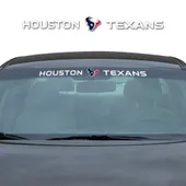 Fan Mats Houston Texans Sun Stripe Windshield Decal 3.25 In. X 34 In.