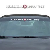 Fan Mats Alabama Crimson Tide Sun Stripe Windshield Decal 3.25 In. X 34 In.