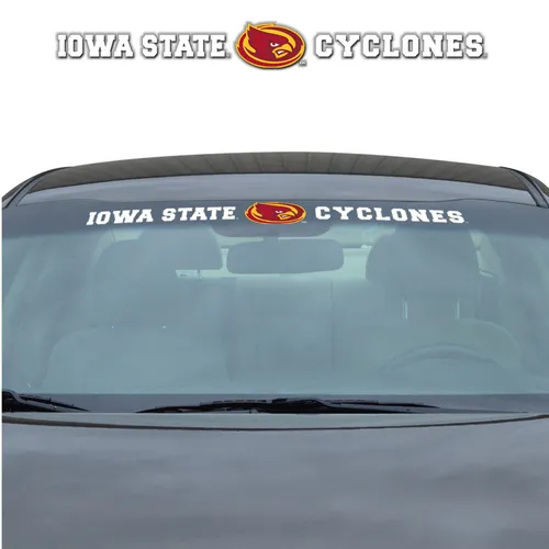 Fan Mats Iowa State Cyclones Sun Stripe Windshield Decal 3.25 In. X 34 In.