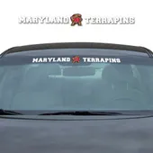 Fan Mats Maryland Terrapins Sun Stripe Windshield Decal 3.25 In. X 34 In.